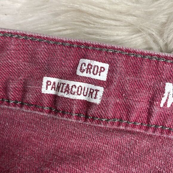 Mossimo Supply Co Ladies Crop Pantacourt Cotton Jeans, Size 13, Faded Gray - Picture 9 of 10